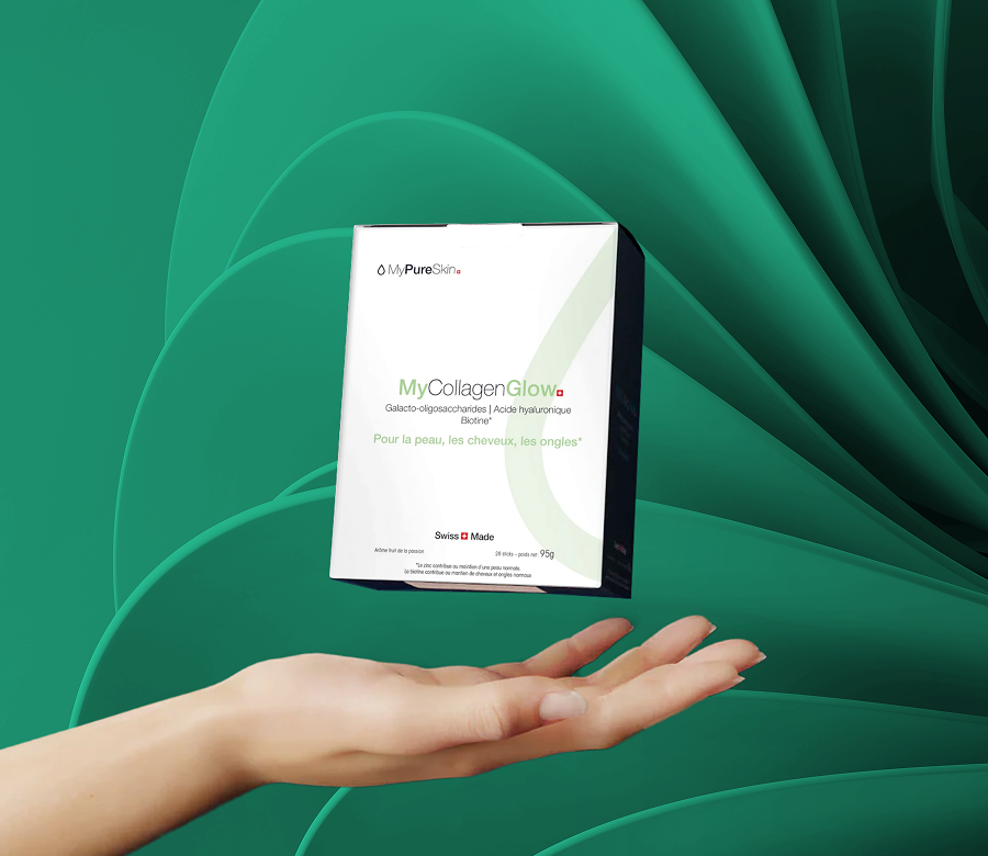 MyCollagenGlow упаковка продукту для шкіри, волосся та нігтів